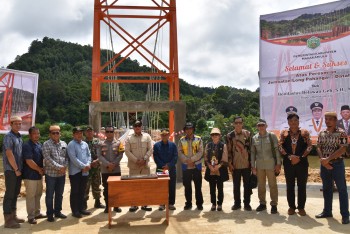 Resmi Beroperasi, Jembatan Gantung Datah Suling Hubungkan 12 Kampung di Long Pahangai