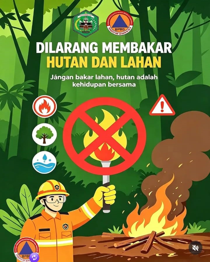 Dilarang Membakar Hutan dan Lahan